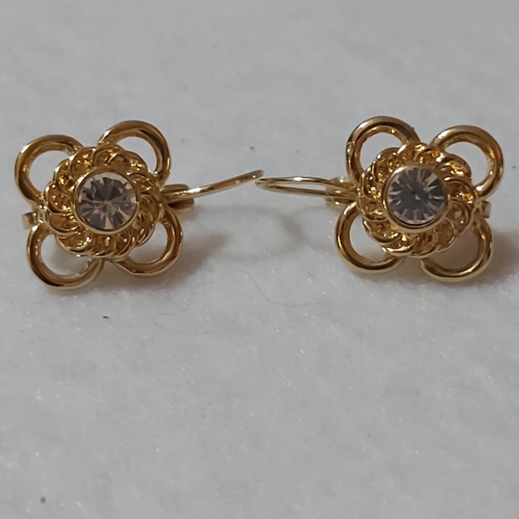 Fifth Avenue Collection Gold Plated Necklace, Bracelet and Earrings Set - Picture 5 of 12